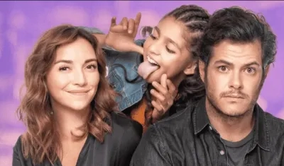  Alfonso Dosal, Regina Blandón y Francesca Mercadante, actriz infantil de la película 'Sin Hijos'.