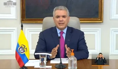 Iván Duque, Presidente de Colombia.