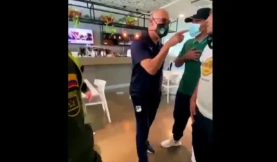 Alfredo Arias, entrenador del Deportivo Cali. 