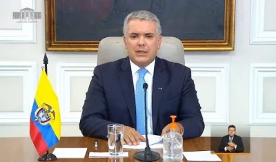 Iván Duque, Presidente de Colombia.