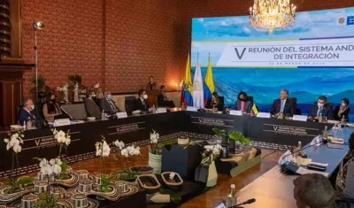 Presidente Duque instaló la V Reunión de los Órganos e Instituciones del Sistema Andino de Integración (SAI).