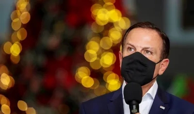 El Gobernador de Sao Paulo, Joao Doria.