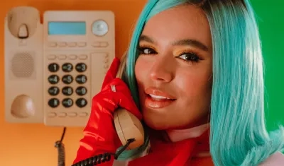 Cantante colombiana Karol G, quien sacó "KG0516", una producción de 16 canciones, en Miami.