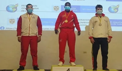 Kenet Martínez logró medalla de plata para el Atlántico y fue convocado a Selección Colombia. 