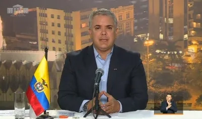 Presidente de la República, Iván Duque.