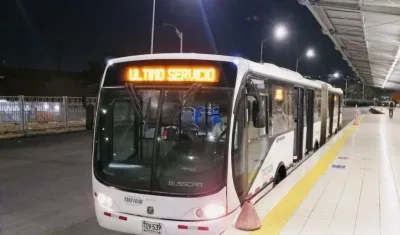 Transmetro funcionará con normalidad y bioseguridad en Semana Santa.