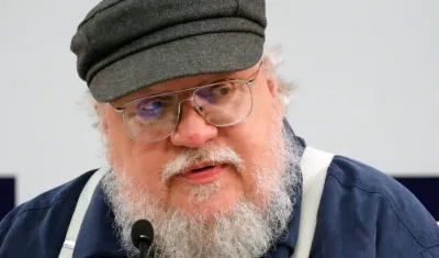 El escritor estadounidense George R.R. Martin. 