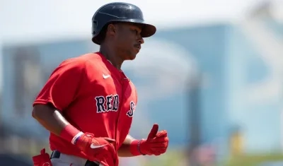 Jeter Downs conectó cuadrangular con los Medias Rojas. 