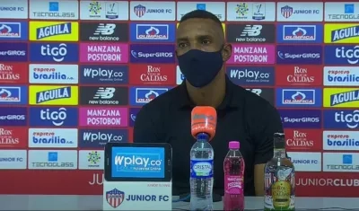 Luis Amaranto Perea, entrenador de Junior. 