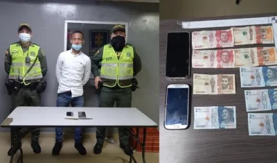 Armando José De la Salas Mercedes fue conducido a la URI de la Fiscalía. 