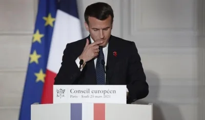 El presidente de Francia, Emmanuel Macron.