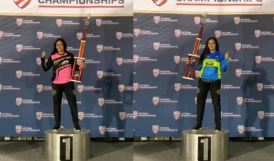 Sharid Fayad sigue confirmando su dominio en el BMX. 