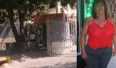 El cuerpo de Liliany del Carmen Alemán Escorcia fue llevado a Medicina Legal. 