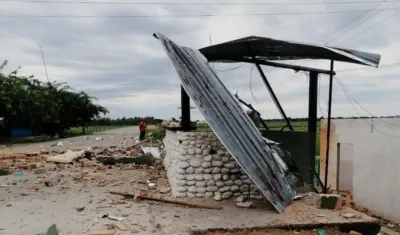 Las FARC con su décimo frente ataca una vez más un punto de control de las FANB,este es el punto de control de "La Charca" vía El Nula.