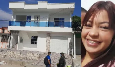Francis Carolina Briceño fue encontrada muerta en el segundo piso de está vivienda.