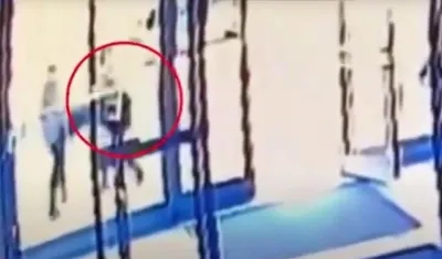 Momento de la agresión. 