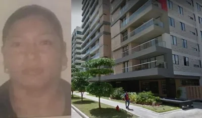 La mujer capturada y el lugar donde trabajaba.