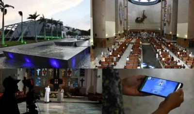 El Cubo de Cristal será el escenario desde donde se transmitirá la 'Ruta de la fe'.