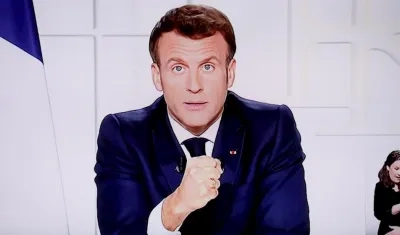 El presidente francés, Emmanuel Macron.