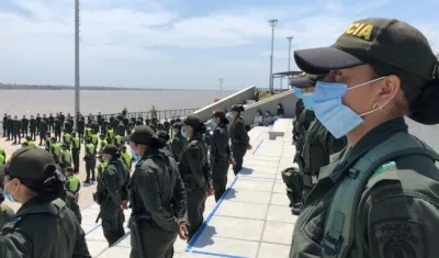 Los nuevos 190 policías para la ciudad y su Área Metropolitana. 