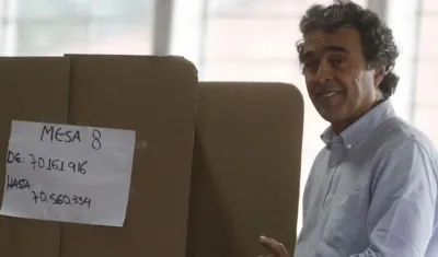 El excandidato presidencial Sergio Fajardo.