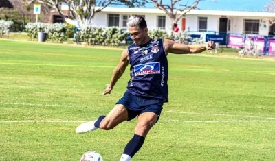 Teófilo Gutiérrez, delantero de Junior. 