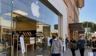  Tienda Apple del barrio de la Marina de San Francisco, Estados Unidos.