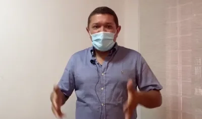 El Alcalde de Santo Tomás, Tomás Guardiola.