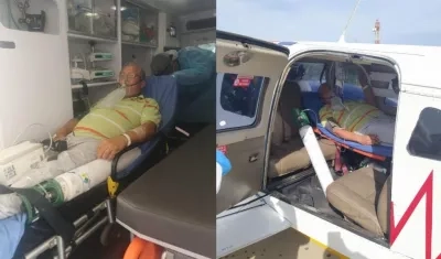 El paciente Joaquín Fernando Romero Avendaño.