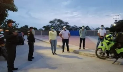 Autoridades se concentraron en los puntos habituales de los flagelantes.