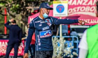 Luis Amaranto Perea, entrenador de Junior. 