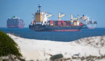 Embarcaciones que pasaron por el Canal.