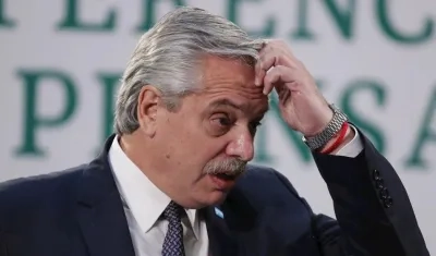 El presidente de Argentina, Alberto Fernández.