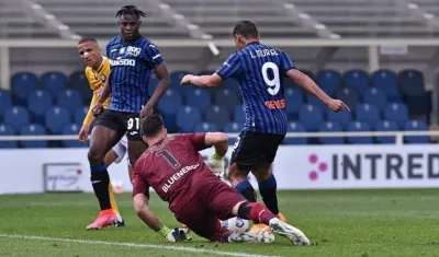 Duván Zapata y Luis Fernando Muriel.
