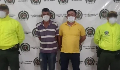 Edilson Antonio Puccini Cerezo, alias ‘El gallero’, y Víctor Alfonso Yepes Beleño, alias, ‘Toranjo. 