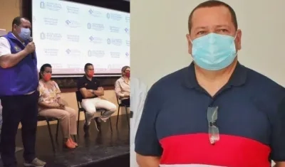 Secretario de Salud, Javier Cabarcas Pinedo.