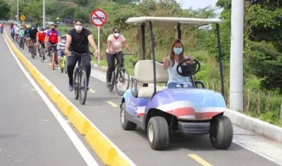 La Gobernadora del Atlántico, Elsa Noguera.