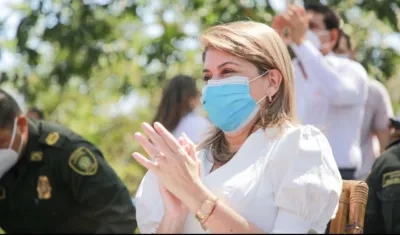 Virna Johnson, Alcaldesa de Santa Marta.