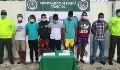 Las capturas fueron realizadas por la Policía de Atlántico.