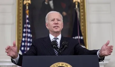 El presidente estadounidense, Joe Biden.