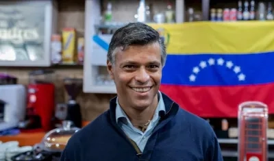 Leopoldo López, líder opositor venezolano.