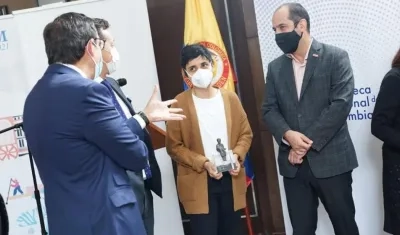 La escritora caleña Natalia Jiménez Cardozo.