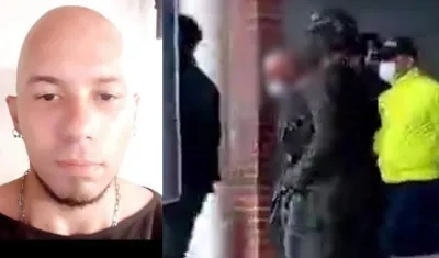 Jhon Restrepo, de 32 años, capturado por homicidios de su expareja y el hijo de ambos, de 15 meses.