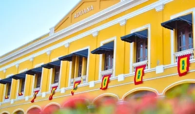 Plaza de la Aduana de Barranquilla.