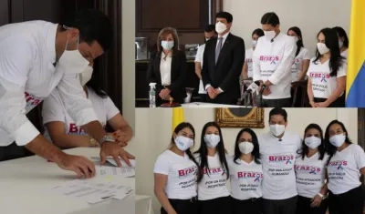 Senador Mauricio Gómez radicó el proyecto en el Congreso.