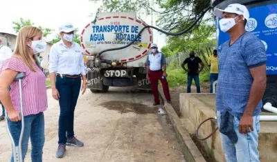 La Gobernadora del Atlántico, Elsa Noguera.