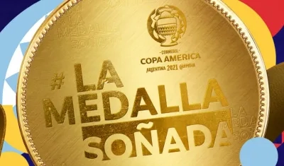 Buscan el diseño para las medallas de la Copa América. 