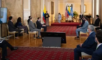 Imagen de la reunión por reactivación.