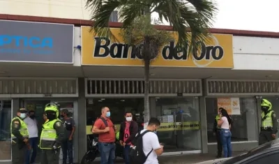 Almacén de compra y venta asaltado en la mañana de este viernes. 