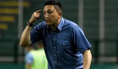 Diego Corredor, técnico del Pasto. 